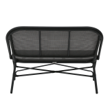 Technorattan Bench MATTEO BENCH Graphite