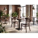 Wooden Restaurant Chair EPIC Walnut
