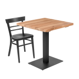 Wooden Restaurant Chair EPIC Black