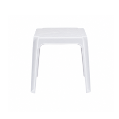 Plastic Side Table SANDY White