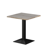 Bistro Table GIZA 68x68 Cortona Oak with Light Wood Edge