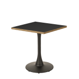 Bistro Table ARIOSO 68x68 Anthracite with Multiplex Edge