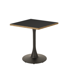 Bistro Table ARIOSO 68x68 Anthracite with Multiplex Edge