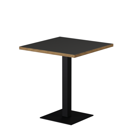 Bistro Table ALFA S 68x68 Anthracite with Multiplex Edge