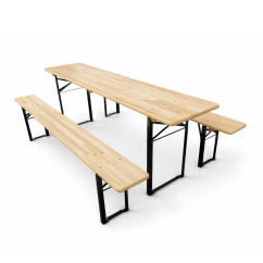 Beer Set WOODY SOLID 220x50 Pine