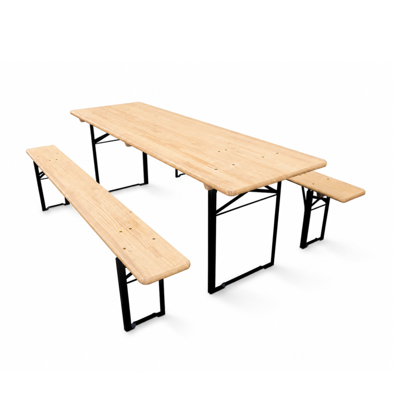 Beer Set WOODY SOLID 220x70 Pine