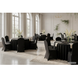 Chair Cover SLIMTEX 250 Black