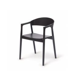 Wooden Restaurant Chair ARDEN Black