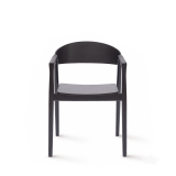 Wooden Restaurant Chair ARDEN Black