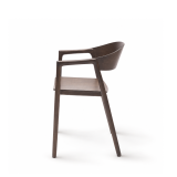 Wooden Restaurant Chair ARDEN Smoky