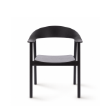 Wooden Restaurant Chair HORIZON Black