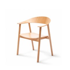 Wooden Restaurant Chair HORIZON Natural
