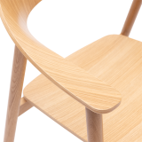 Wooden Restaurant Chair HORIZON Natural