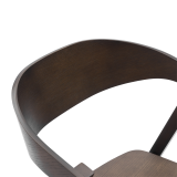 Wooden Restaurant Chair FUTURA Smoky