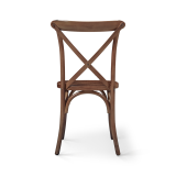 Wooden wedding chair CROSS-BACK WOOD Walnut