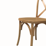 Wooden wedding chair CROSS-BACK WOOD Light Oak