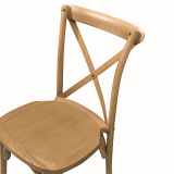 Wooden wedding chair CROSS-BACK WOOD Light Oak