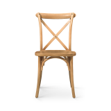 Wooden wedding chair CROSS-BACK WOOD Light Oak