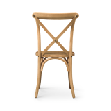Wooden wedding chair CROSS-BACK WOOD Light Oak