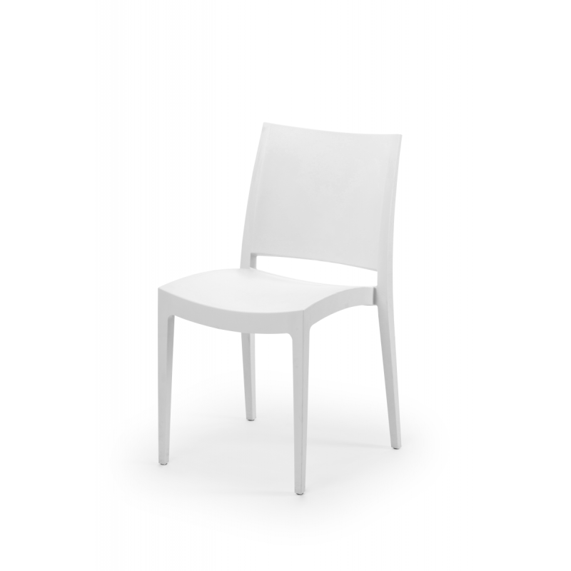 Bistro chair GOMERA white