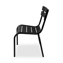 Beer garden chair LYON inspired by LUXEMBOURG Black