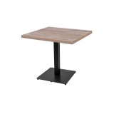 Bistro table CROSS DUO 120x68 Sonoma Oak 18mm