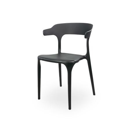 Bistro chair SIESTA black