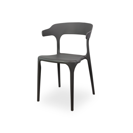 Bistro chair SIESTA gray