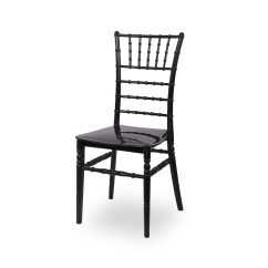 Silla de boda CHIAVARI TIFFANY negro