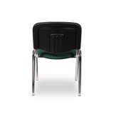 Waiting room chair ISO MED CR green eco-leather