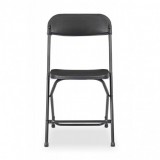 Catering folding chair POLY 7 black
