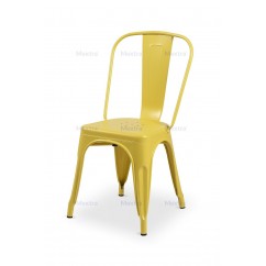Cafe chair PARIS inspired TOLIX yellow