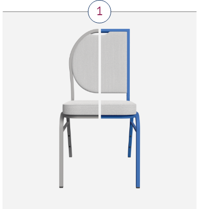 Choose the shape and profile of the chair